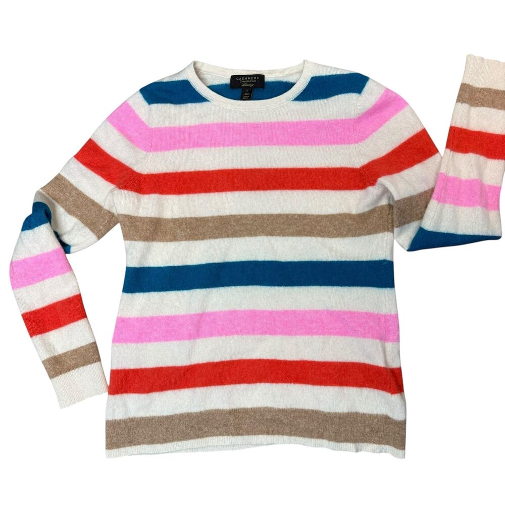 Charter Club Vibrant Striped Sweater